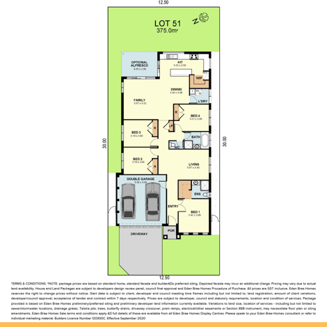Lot 51 Aqueduct St Leppington (Floorplan)